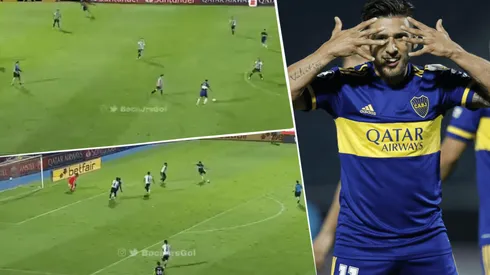 Hermoso pase de Cardona, definición de Salvio y Boca liquidó la noche