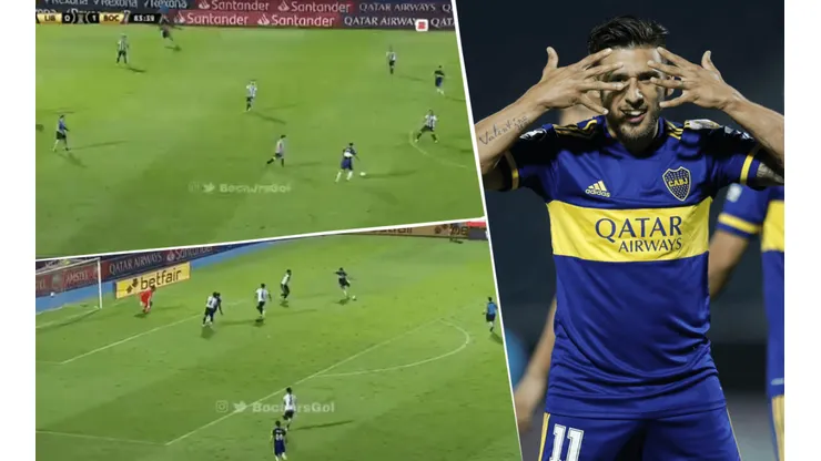 Hermoso pase de Cardona, definición de Salvio y Boca liquidó la noche