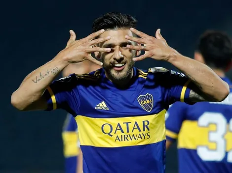 Salvio hizo un jugadón, encontró un rebote y Boca hizo el 1-0 a los 6'