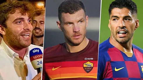 Dzeko a Juventus y Suárez al Atleti: Fabrizio Romano explicó todo en un tuit