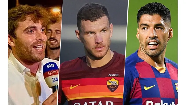 Dzeko a Juventus y Suárez al Atleti: Fabrizio Romano explicó todo en un tuit