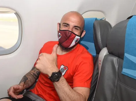 La vieja confiable línea de cuatro: el XI de River ante São Paulo