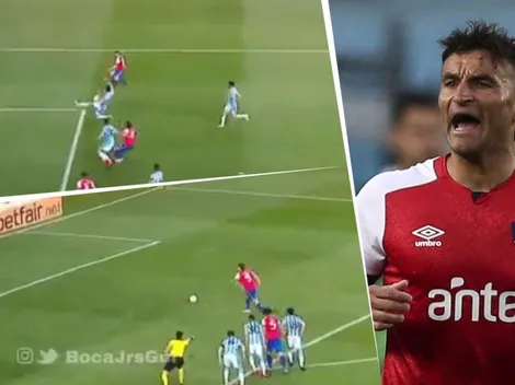 Racing salió jugando mal, hizo un penal y Bergessio metió el 1-0