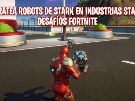 Como piratear robots de Stark en Industrias Stark en Fortnite