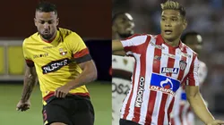 Barcelona SC vs. Junior (Fotos: Twitter @BarcelonaSC y Getty Images)