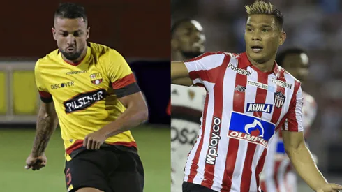 Barcelona SC vs. Junior (Fotos: Twitter @BarcelonaSC y Getty Images)