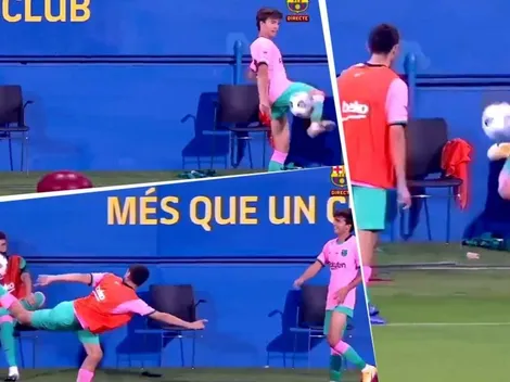 El futuro del Barcelona: el video de Riqui Puig y Pedri que se hizo viral