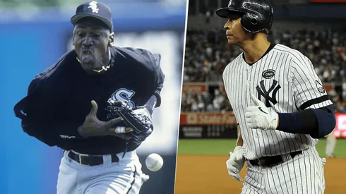 Michael Jordan y Alex Rodríguez (Getty Images)