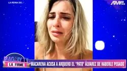 Macarena Gastaldo es modelo y supo estar en programas reality.