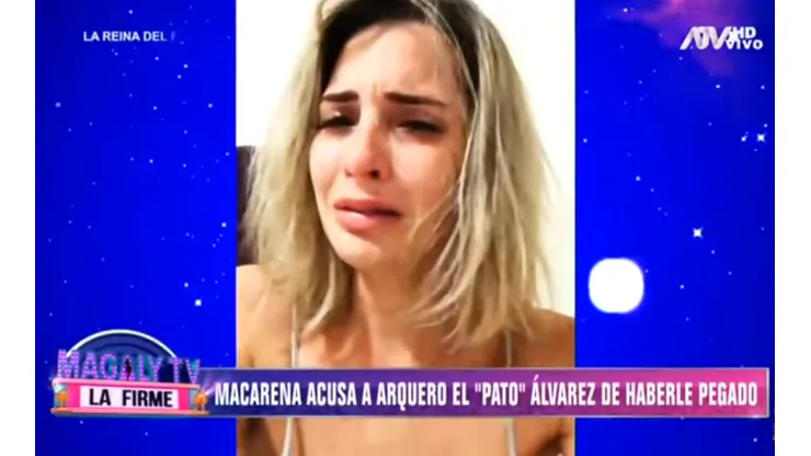 Macarena Gastaldo es modelo y supo estar en programas reality.