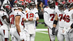 Tom Brady y la ofensiva de los Bucs (Getty Images)