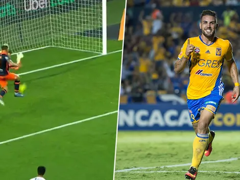 Ex-Tigres falló un gol hecho ante Lyon por la Ligue 1
