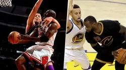 Michael Jordan y LeBron James (Getty Images)