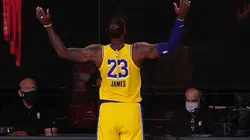 LeBron James, estrella de los Lakers (Getty Images)