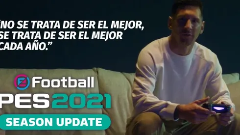 Messi protagoniza el épico trailer de lanzamiento del eFootball PES 2021