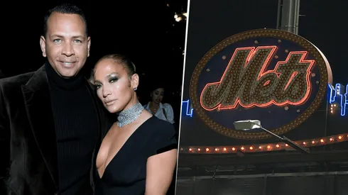 Alex Rodríguez y Jennifer López (Getty Images)