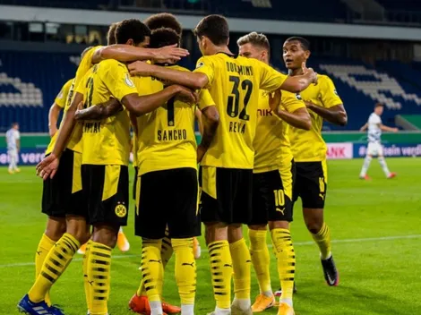 Borussia Dortmund no tuvo piedad y masacró a goles a Duisburg