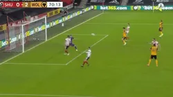 Raúl Jiménez se perdió el doblete (Captura)