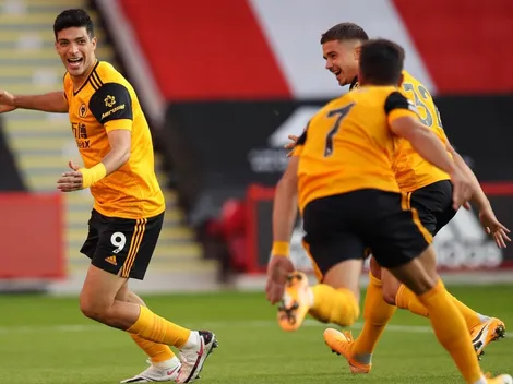 La sana costumbre: Raúl y un gol de volea para Wolves