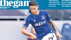 La prensa de Inglaterra se rinde a los pies de James: "Renace una estrella"