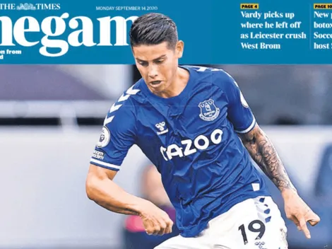 La prensa de Inglaterra se rinde a los pies de James: "Renace una estrella"