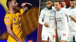 Lo goza: Gignac festejó la victoria del Marsella en el Clásico