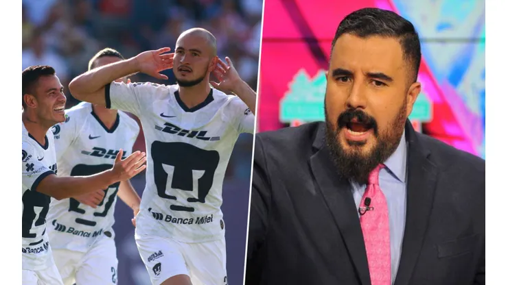 Álvaro Morales volvió a atacar a Pumas (Getty Images/Captura)