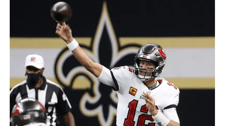 Tom Brady, quarterback de los Buccaneers (Getty Images)