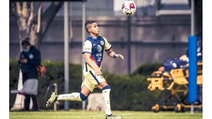 Uno de los canteranos promesas (@ClubAmérica)