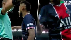 Neymar pasó por al lado de la cámara y le dijo por qué le pegó a Álvaro González