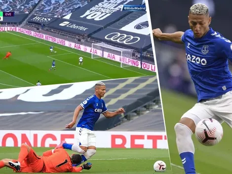De no creer: la oportunidad única que Richarlison falló ante Tottenham