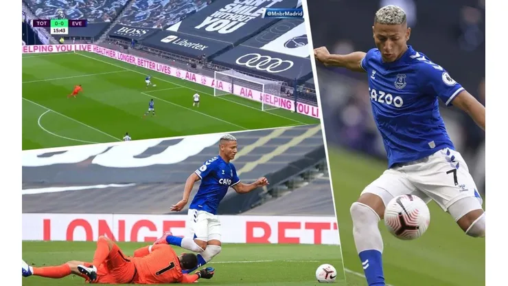 De no creer: la oportunidad única que Richarlison falló ante Tottenham