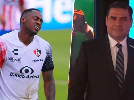 Renato Ibarra no fue nombrado por Eduardo Luna durante la transmisión