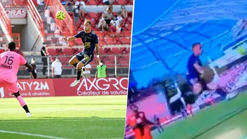 A lo Cobra Kai: tremendo golazo de Cardona en el fútbol francés