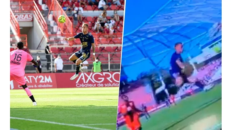 A lo Cobra Kai: tremendo golazo de Cardona en el fútbol francés