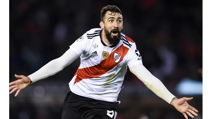 Lucas Pratto, cuando pasaba por su mejor momento en River.