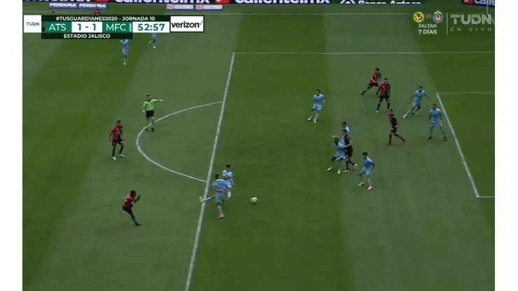 Dos goles en un minuto: Atlas y Mazatlán igualan 1-1