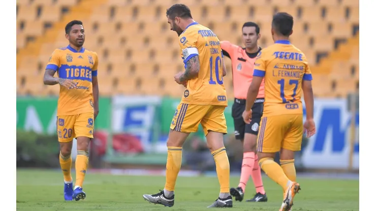 Tigres UANL vs. Santos Laguna por la Liga MX (Getty)