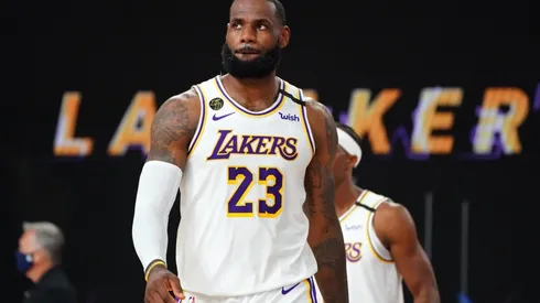 LeBron James, jugador de Los Angeles Lakers (Getty)