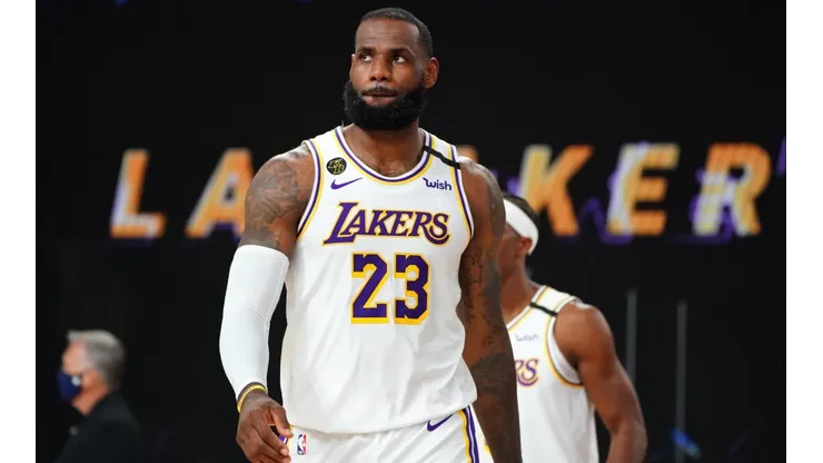 LeBron James, jugador de Los Angeles Lakers (Getty)