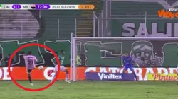 Así fue el golazo de Juan Carlos Pereira para el 1-1 entre Cali y Millonarios.