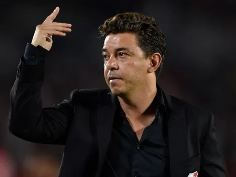 Sin Casco, los once que planifica Gallardo para la visita de River a Brasil