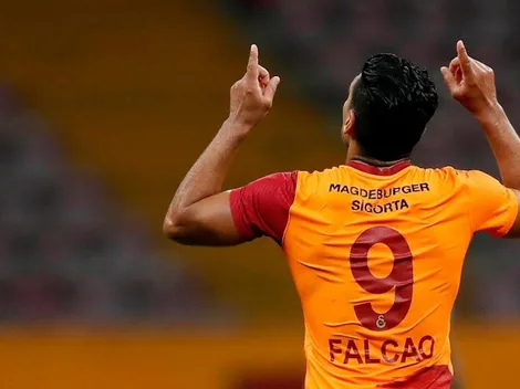 Imperdibles: 4 fotazas del regreso triunfal de Falcao con el Galatasaray