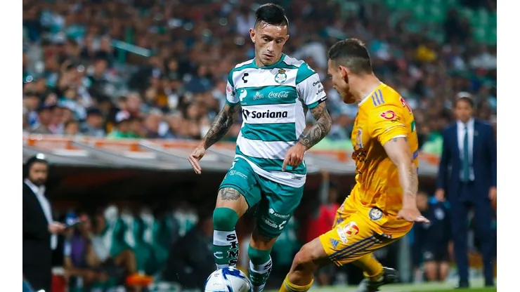 Tigres vs. Santos Laguna por la Liga MX (Foto: Jam Media)