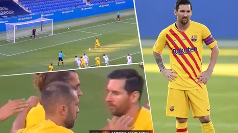 Messi se lo dejó para que agarre confianza y Griezmann de penal puso el 2 a 0 del Barcelona