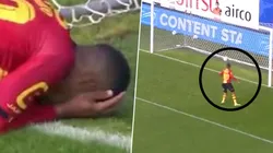 Aster Vranckx falló un gol increíble.