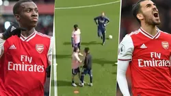 Insólito: dos jugadores del Arsenal casi a los golpes ¡antes del partido!
