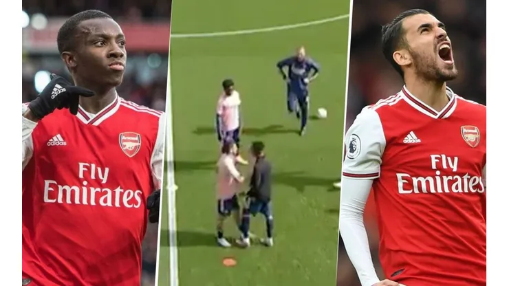Insólito: dos jugadores del Arsenal casi a los golpes ¡antes del partido!