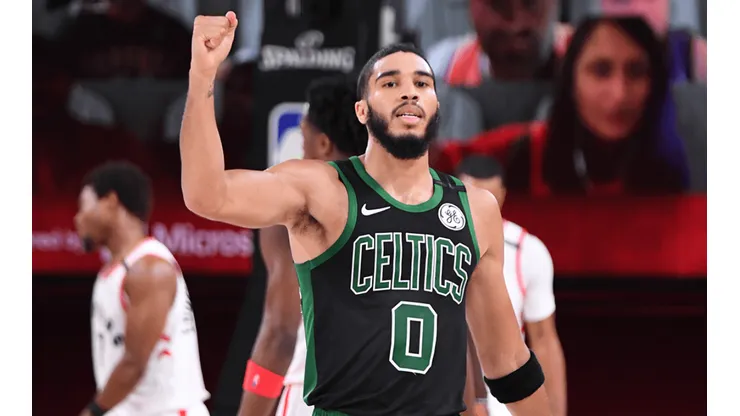 Jayson Tatum, estrella de los Boston Celtics (Getty Images)