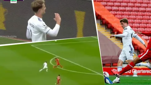 Van Dijk hizo un gol y a los 10' le regaló el empate al Leeds United